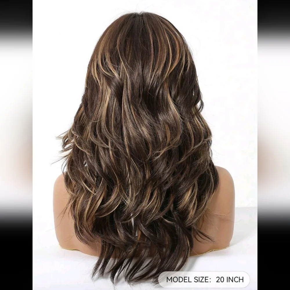 SALE ** BRAND NEW ** Stylish Brown and Blonde Women's Wig